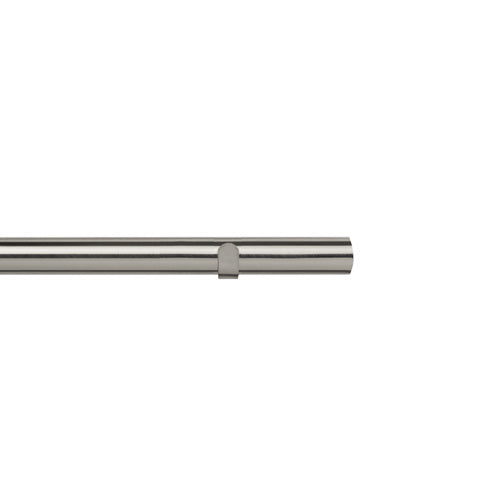 Bay & Bow 28mm Eyelet Ball Pole 300cm Satin Silver