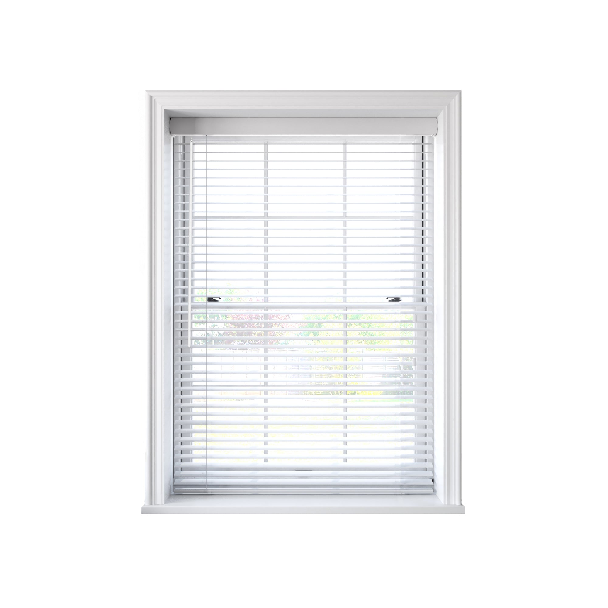 Bay & Bow 105x160cm 50mm Paloma Faux Wood Blind WH
