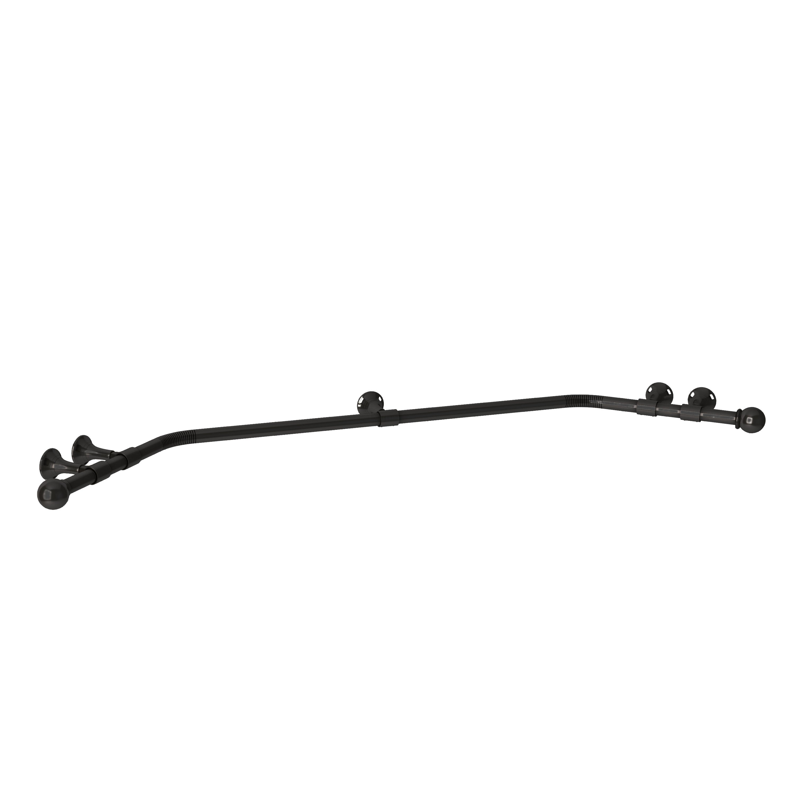 Bay & Bow ECO PK 28mm 400cm PolesApart Ball 3 SidedBayPoleBK