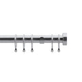 Bay & Bow 28mm 300cm Stud End Cap Pole Set SS