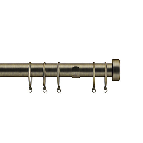 Bay & Bow 28mm 150cm Stud End Cap Pole Set AB